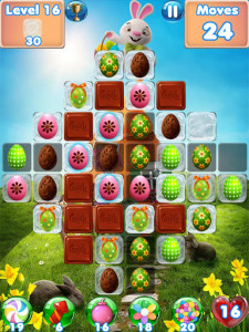 اسکرین شات بازی Bunny Blast - Easter games hunt for candy toon 2