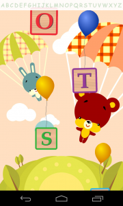 اسکرین شات 4 برنامه ABC Balloon Alphabet Kids