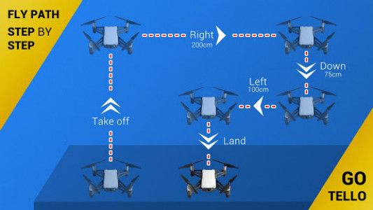 اسکرین شات برنامه Go TELLO - programming the drone flight 5