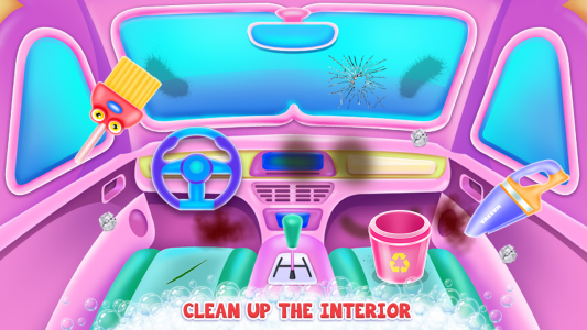 اسکرین شات 2 برنامه Animals Car Salon Cleaning