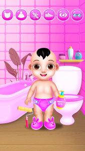 اسکرین شات 1 برنامه Baby Boy Caring Animal Dresses