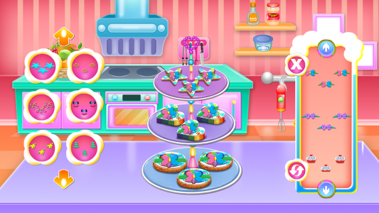 اسکرین شات 4 برنامه Colorful Cookies Cooking