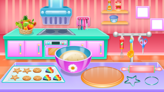 اسکرین شات 3 برنامه Colorful Cookies Cooking