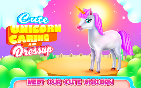 اسکرین شات برنامه Cute Unicorn Caring & Dressup 8