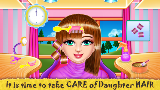 اسکرین شات 6 بازی Daddy Fashion Beard Salon