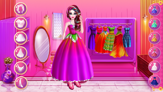 اسکرین شات برنامه Fashion Girl Hair Salon 1