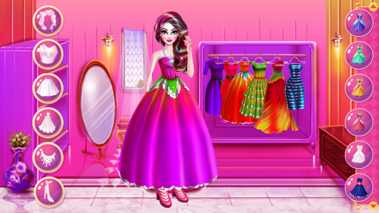 اسکرین شات 1 برنامه Fashion Girl Hair Salon