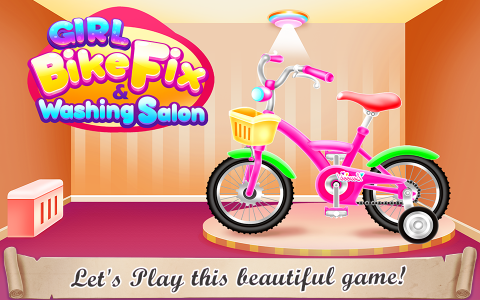 اسکرین شات برنامه Girl Bike Fix & Washing Salon 2