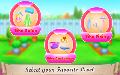 اسکرین شات 3 برنامه Girl Bike Fix & Washing Salon