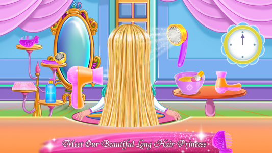 اسکرین شات برنامه Hair Princess Beauty Salon 1