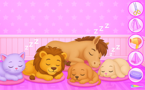 اسکرین شات 1 برنامه Zoo Animal Hotel