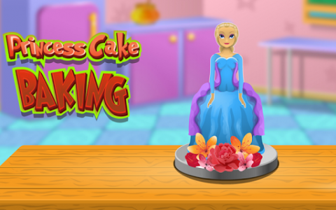 اسکرین شات برنامه Princess Cake Baking 6