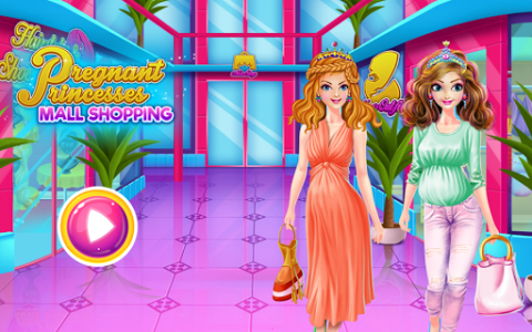 اسکرین شات برنامه Princesses Mall Shopping 1