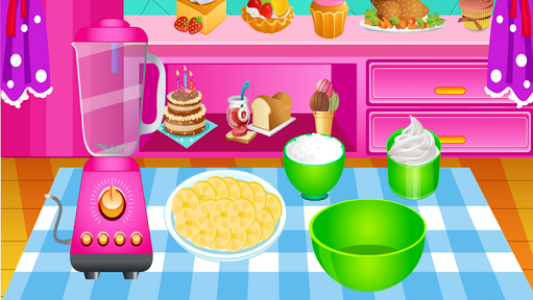اسکرین شات بازی Cooking Games Ice Cream Banana 3