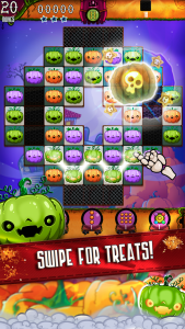 اسکرین شات 2 بازی Halloween Swipe - Match-3