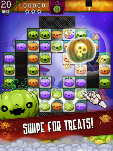 اسکرین شات بازی Halloween Swipe - Carved Pumpkin Match 3 Puzzle 7