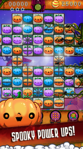 اسکرین شات بازی Halloween Swipe - Carved Pumpkin Match 3 Puzzle 3