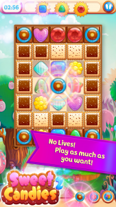 اسکرین شات 2 بازی Sweet Candies 2 - Match 3