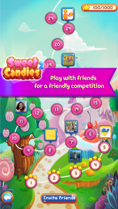 اسکرین شات 5 بازی Sweet Candies 2 - Match 3