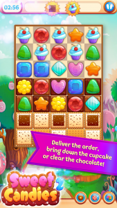 اسکرین شات 3 بازی Sweet Candies 2 - Match 3