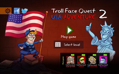 اسکرین شات بازی Troll Face Quest: USA Adventure 2 6