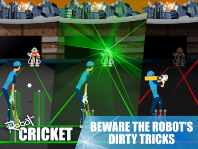 اسکرین شات بازی Robot Cricket 8