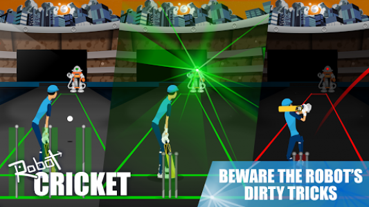 اسکرین شات بازی Robot Cricket 2
