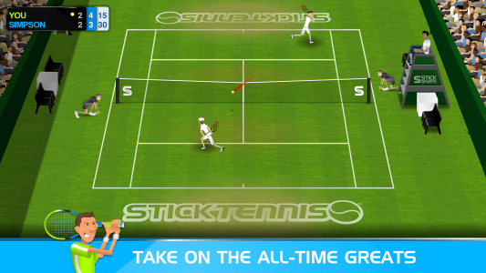اسکرین شات بازی Stick Tennis 2