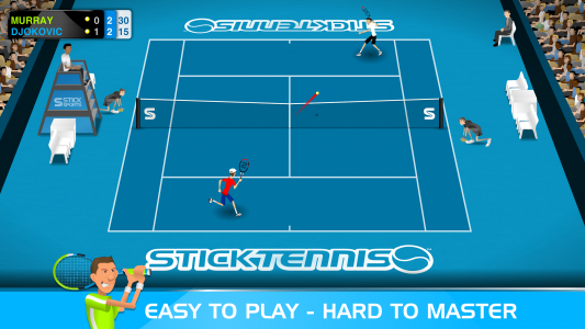 اسکرین شات بازی Stick Tennis 1