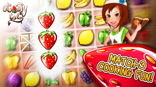 اسکرین شات 3 بازی Tasty Tale:puzzle cooking game