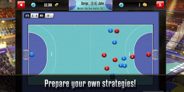 اسکرین شات بازی Handball Manager 3