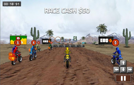 اسکرین شات بازی Dirt Bike Racing 3