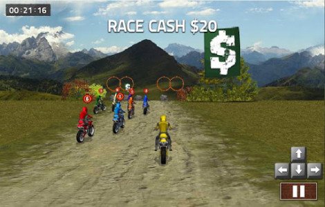 اسکرین شات بازی Dirt Bike Racing 2