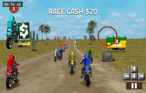 اسکرین شات بازی Dirt Bike Racing 4