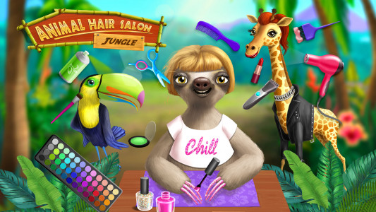 اسکرین شات بازی Jungle Animal Hair Salon 6