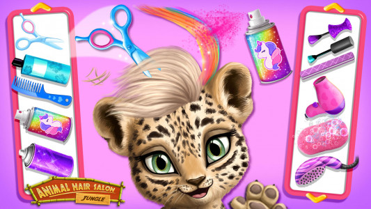اسکرین شات بازی Jungle Animal Hair Salon 3