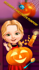 اسکرین شات بازی Sweet Baby Girl Halloween Fun 4