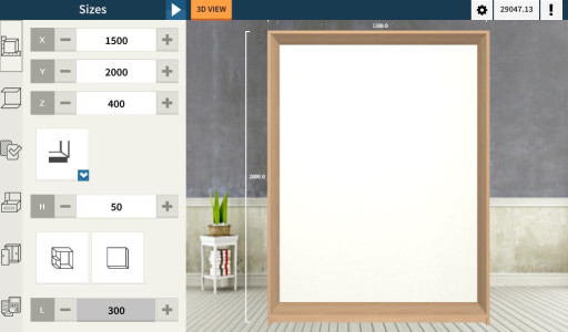 اسکرین شات 1 برنامه Utile closet 3D designer