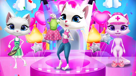 اسکرین شات 5 برنامه Kitty Kate Caring
