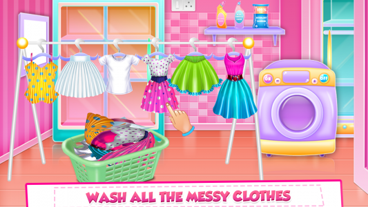 اسکرین شات 3 بازی Bathroom Cleaning Time