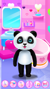 اسکرین شات برنامه Panda Care - The Virtual Pet 5