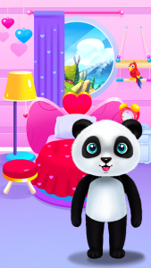 اسکرین شات برنامه Panda Care - The Virtual Pet 3