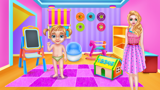اسکرین شات 4 بازی Crazy Baby Super Nanny Help