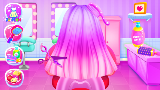 اسکرین شات 2 بازی Daddys Hair Salon