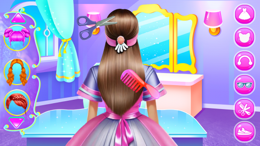 اسکرین شات برنامه Ice Princess Makeup Salon 1