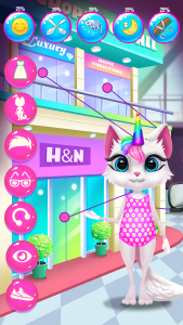 اسکرین شات بازی Kitty Kate Unicorn Daily Care 7
