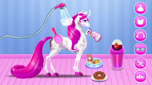 اسکرین شات برنامه My Little Unicorn: Magic Horse 1