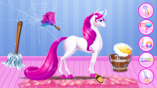 اسکرین شات برنامه My Little Unicorn: Magic Horse 4