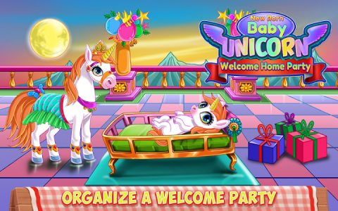 اسکرین شات بازی Cute Unicorn Welcome Party 3