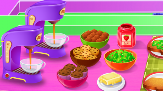 اسکرین شات بازی Princess Cooking Stand 2